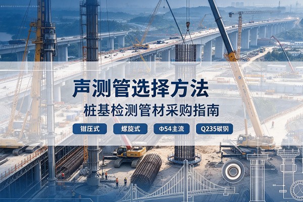 南漳声测管选型标准