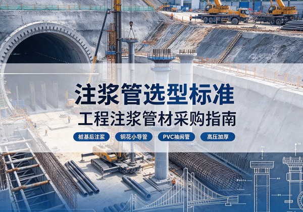 南漳注浆管选型标准